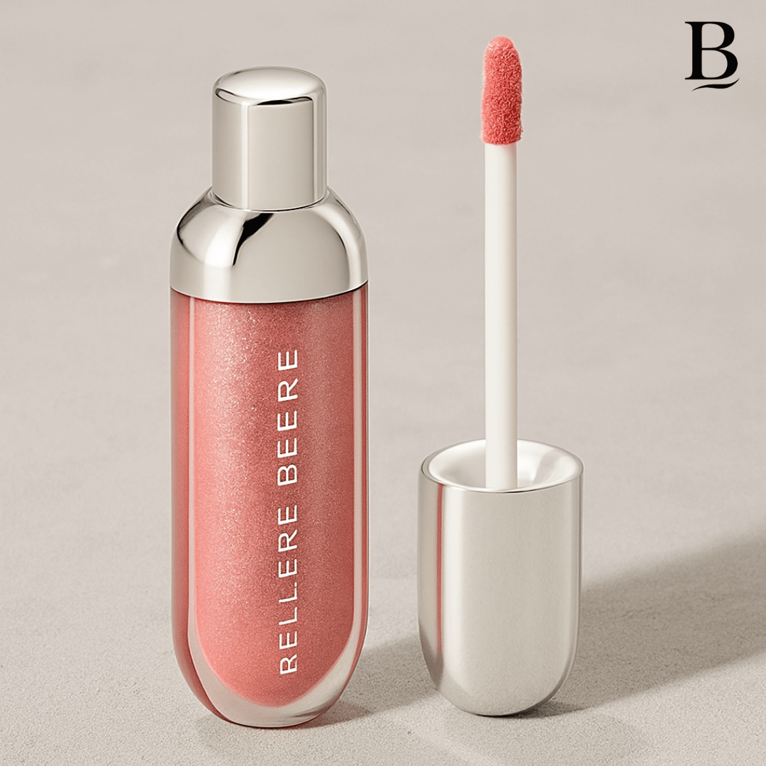 Bellere Lip Glam Rosé – Brilho de Luxo com Efeito Volume